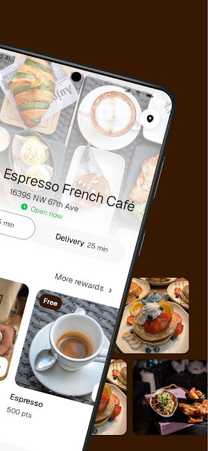 Vanilla Espresso French Café Screenshot 1