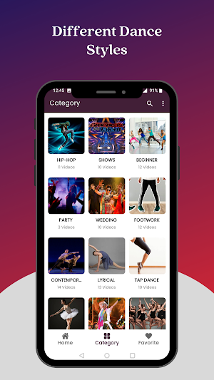 Dance World: Learn Dance Screenshot 1
