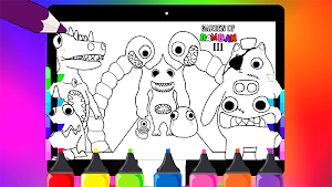 Garten Of BanBan 3 Coloring Screenshot 0