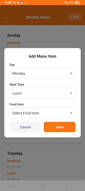 ProfSoup-Homemade Tiffin Screenshot 2
