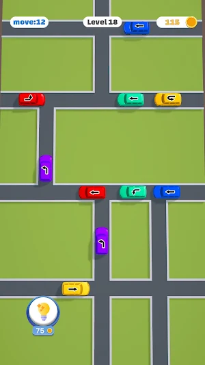 Traffic Color Puzzle Screenshot 2