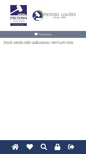 Pietoso Leilões Screenshot 2