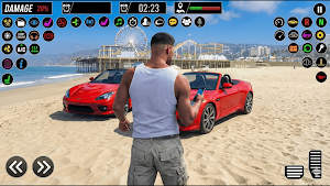 Miami Gangster Crime Games 3D Screenshot 0