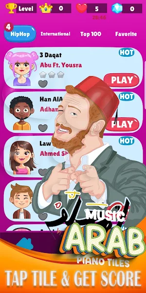 Arab songs piano tiles Screenshot 0