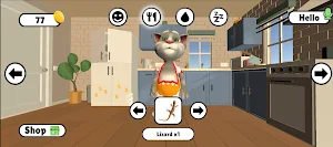 Talking Juan: Virtual Pet Cat Screenshot 3
