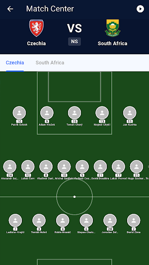 SportzFy: Live Soccer Scores Screenshot 1
