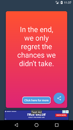 Tap-to-Inspire Screenshot 1