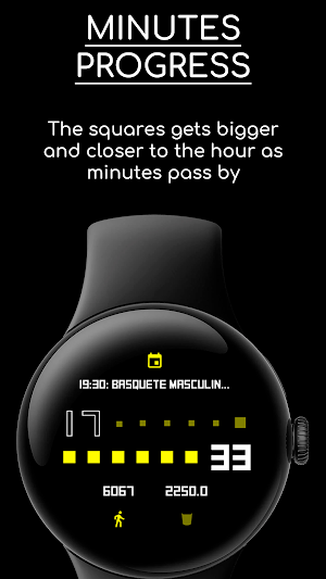 AD SquareShift - Watch Face Screenshot 2