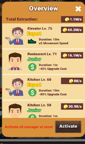 Idle Food Tower Empire Screenshot 3