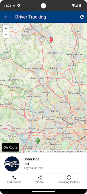 Great Dunmow Taxis Screenshot 3