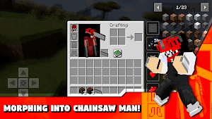 Addon chainsaw man for MCPE Screenshot 1