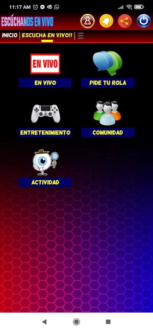 Sonando Radio Flash Screenshot 2