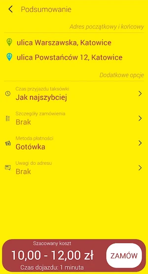 Lider Taxi Screenshot 2