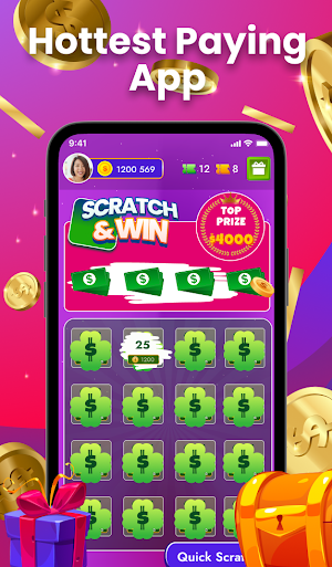 Scratch app - Money rewards! Screenshot 3