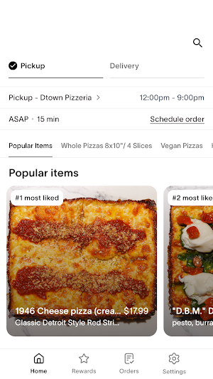 Dtown Pizzeria Screenshot 0