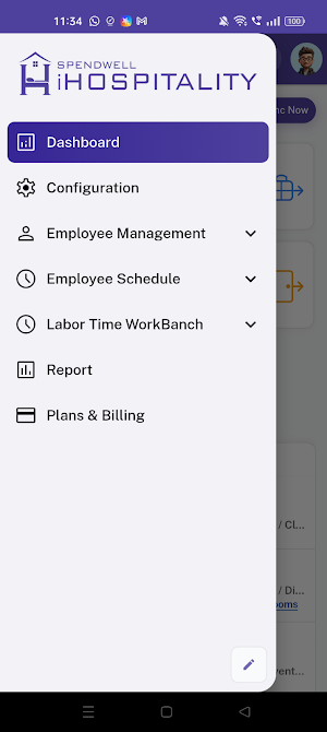 Spendwell iHospitality Screenshot 2