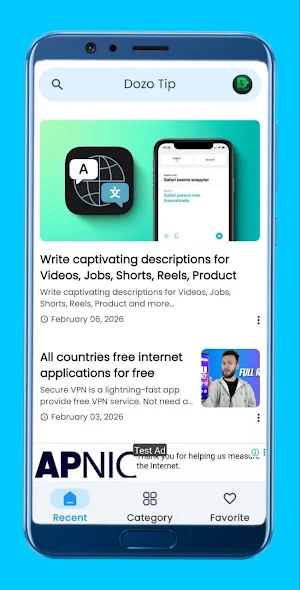 Dozo Tip Screenshot 1