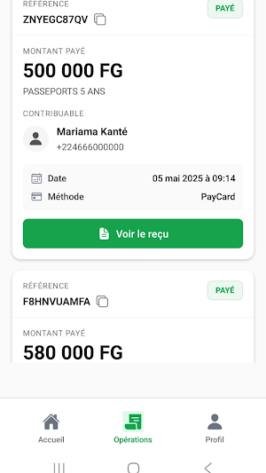 TresorPay Screenshot 2