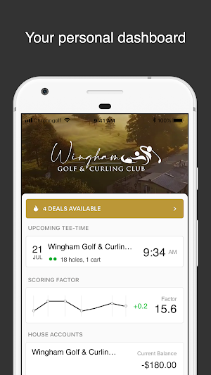 Wingham Golf and CC Screenshot 0
