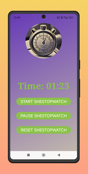 SheStopWatch Screenshot 3