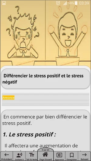 Réduire le stress pour être pr Screenshot 1