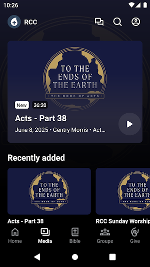 Reston Community Church Screenshot 1