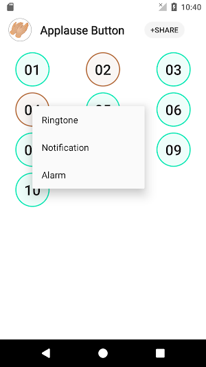 Crowd Cheering Sound and Applause Button Screenshot 1