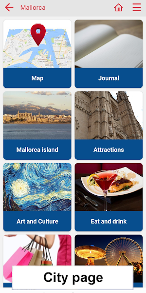 Mallorca map offline guide Screenshot 1