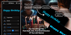 LED Banner Text Scrolling App Screenshot 1