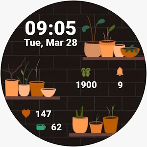 Green Day Goal Based WatchFace Screenshot 1