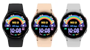 AZ255 Rainbow Watch Faces Screenshot 1