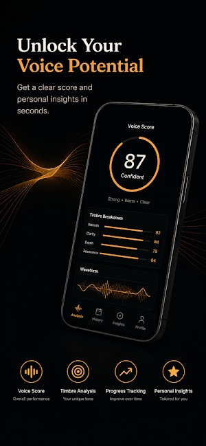 Timbr: Voice Score Screenshot 1