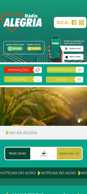 Rádio Alegria: Coração do Agro Screenshot 0