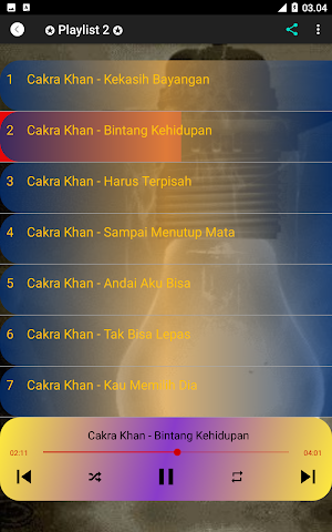 Lagu Cakra Khan Mp3 Offline Screenshot 2