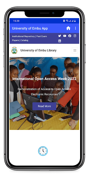 Embu University Official App Screenshot 3