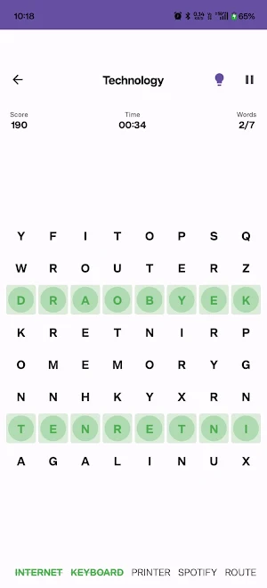 Word Search Master Screenshot 2