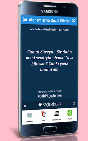 Gözəl Sözlər - ( Statuslar 2019) Screenshot 1