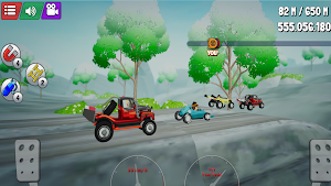 Mountain Climb Racing Car Game Screenshot 1