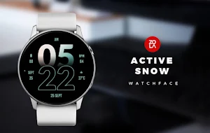 Active Snow Watch Face Screenshot 0