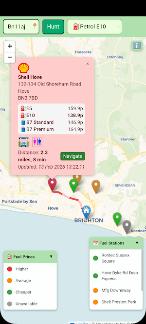 FuelHunter: Search Fuel Prices Screenshot 2