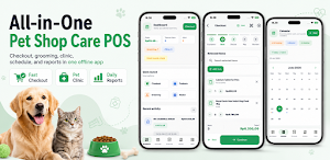 Pet Shop and Care POS Offline Screenshot 0