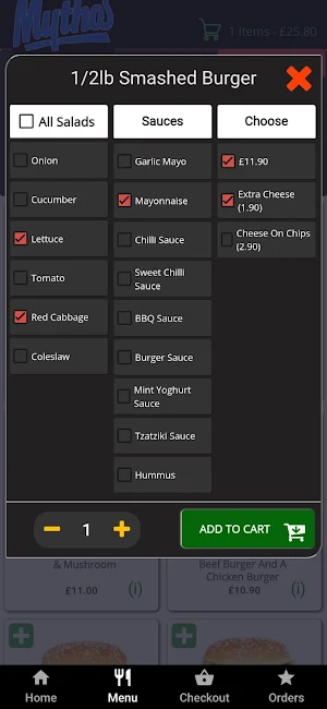 Mythos Takeaway Whitby Screenshot 1