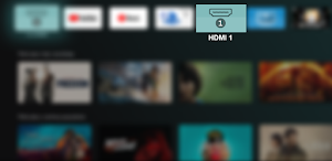 Go to HDMI1 input Screenshot 1
