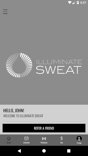 Illuminate Sweat Screenshot 1