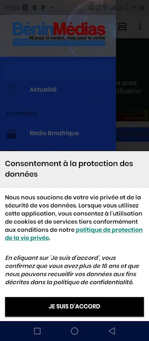 BéninMédias Actualité du Bénin Screenshot 2