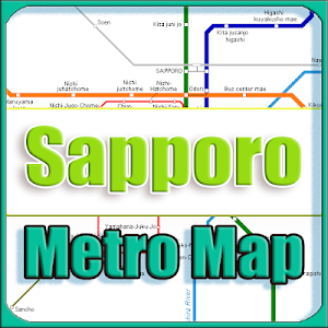 Sapporo Japan Metro Map Offline Screenshot 0
