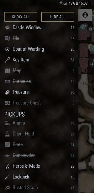 MapGenie: RE Village Map Screenshot 1
