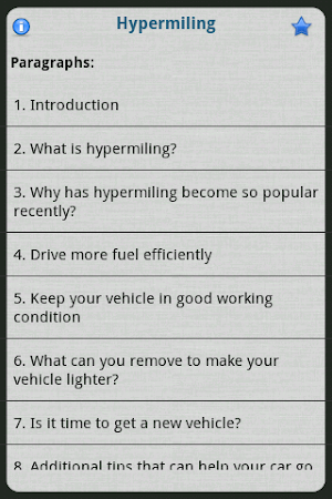 Hypermiling Screenshot 1