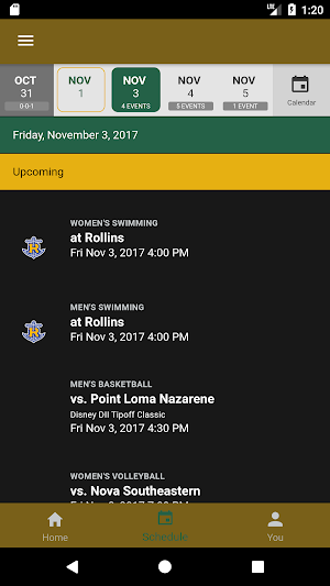 Saint Leo Athletics Screenshot 1