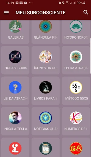MEU SUBCONSCIENTE - LEI DA ATRAÇÃO Screenshot 2